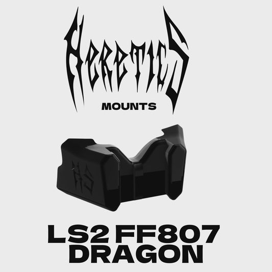 Heretics Chin Mount for LS2 FF807 Dragon