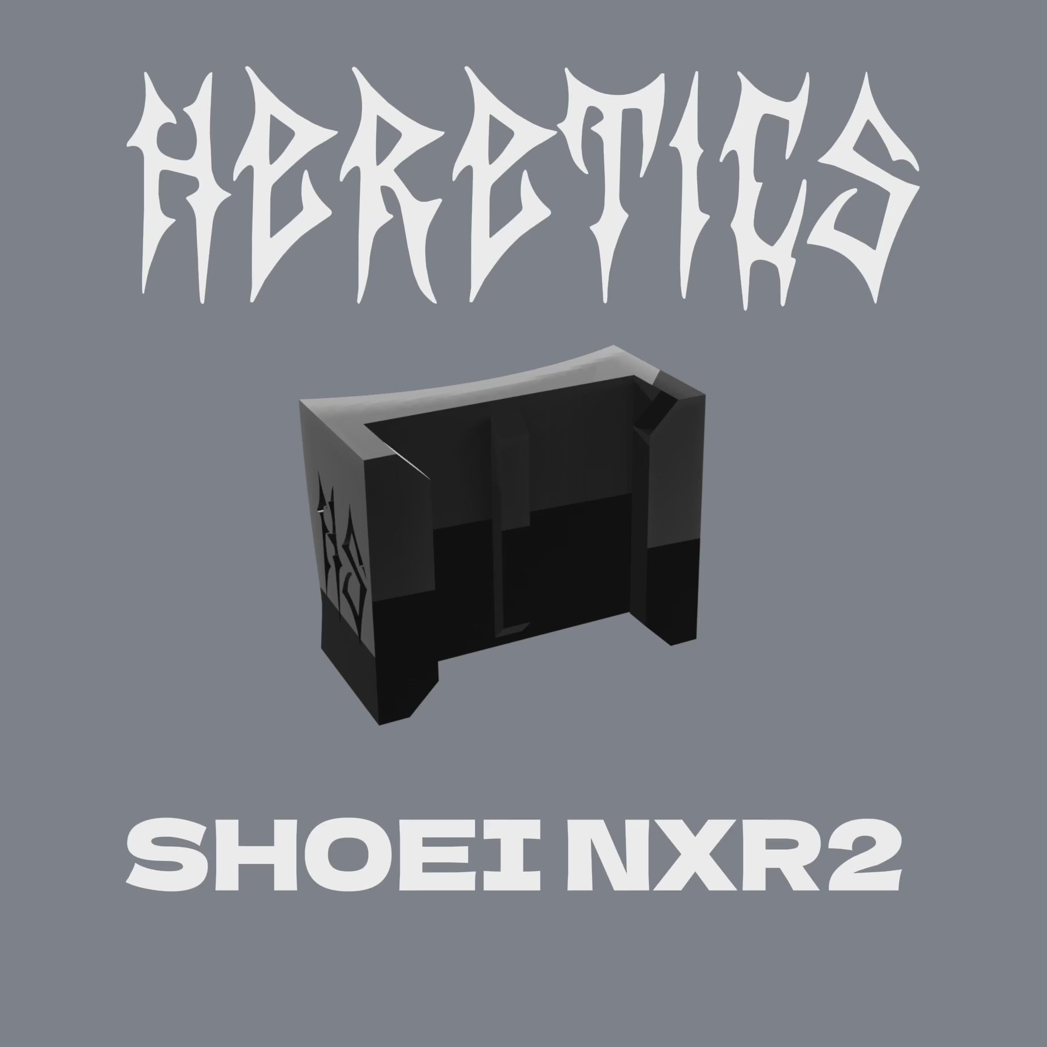 SHOEI NXR2/RF-1400/Z-8 Heretics Helmet Mount For GoPro, Insta 360