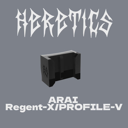 Heretics Mount For ARAI Regent-X/PROFILE-V