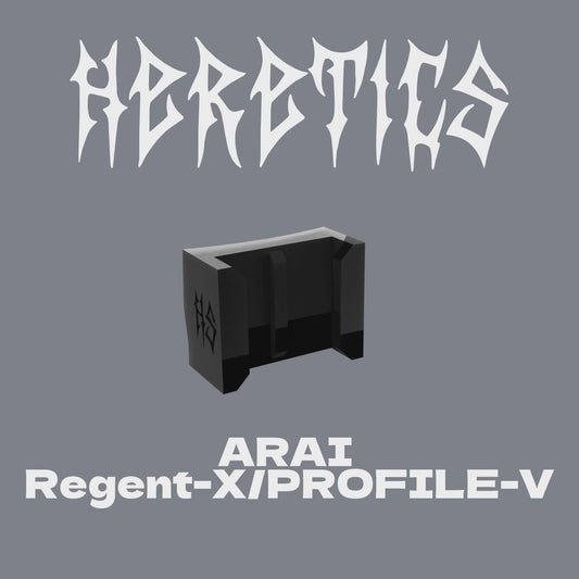 Heretics Mount For ARAI Regent-X/PROFILE-V
